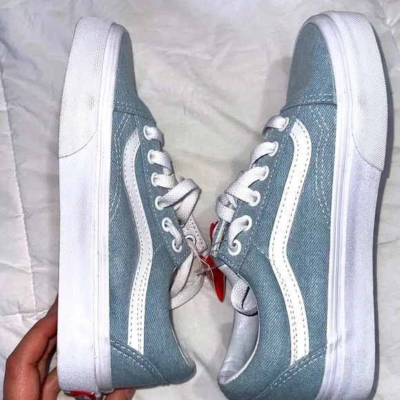 Vans Old Skool Denim women’s size 5 sneakers - Picture 3 of 8